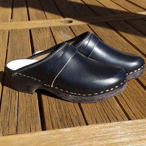 Swedish mule clogs